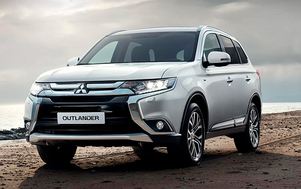 Mitsubishi (пример: Outlander)